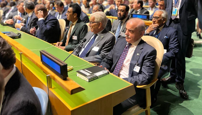 PM Shehbaz attends inaugural session of UNGA in New York
