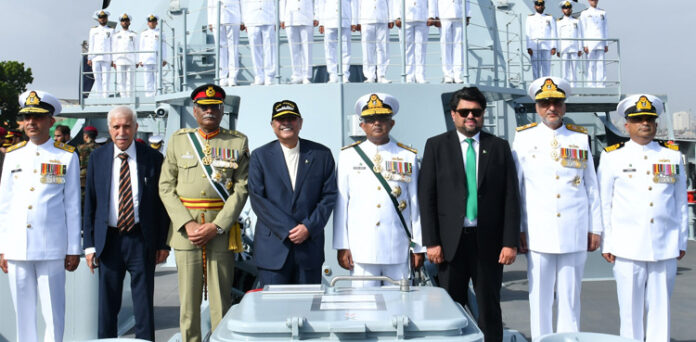 Pakistan Navy inducts PNS Babur PNS Hunain in its fleet